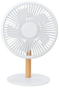 Kremowa lampa stołowa z wiatrakiem i zdalnym sterowaniem (wys. 26 cm) Beyond – Gingko