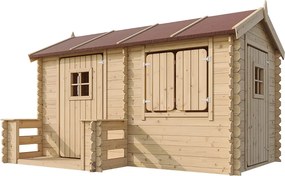Drewniany domek ogrodowy dla dzieci - M503