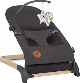 Lionelo - Dziecięcy bujaczek JUNE antracyt