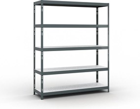 Regał półkowy 1966 x 1600 x 500 mm, nośność 350 kg