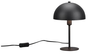 Lampa stołowa w kolorze matowej czerni (wys. 30 cm) Nola – Trio