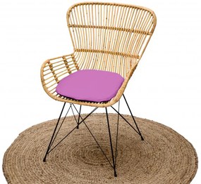 Poduszka na krzesło STANDARD ciemnoróżowa