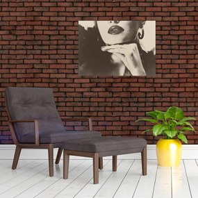 Obraz - Vintage zdjęcie kobiety (70x50 cm)