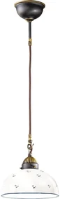 Kolarz 731.30.24 - Żyrandol na lince NONNA 1xE27/75W/230V śr. 30 cm niebieski