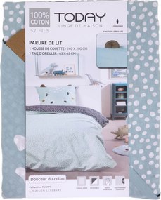 Pościel dla dzieci zwierzątka z uszkami MAGIC JUNGLE, 100% bawełna