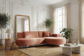 Narożnik Parma Studio Hills do salonu Quelle prawy pomarańczowy (54)