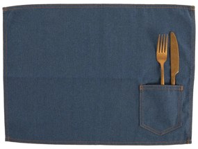 Tekstylna mata stołowa 45x33 cm Indigo – Tiseco Home Studio