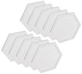 ZESTAW 10x RGBIC Ściemnialny panel LED/1,9W/230V Wi-Fi Tuya