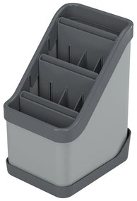 Czarny stojak na sztućce Keep-Tex - Metaltex