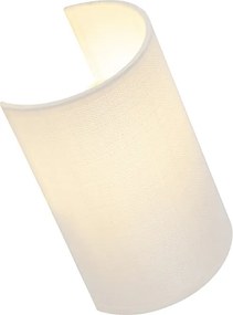 Inteligentna lampa ścienna biała z WiFi A60 - Simple Drum Jute