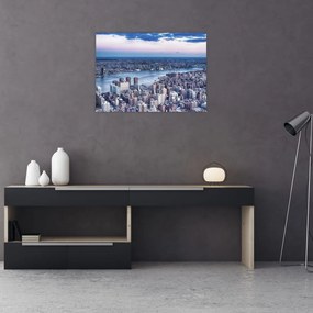 Obraz na szkle Nowego Jorku (70x50 cm)
