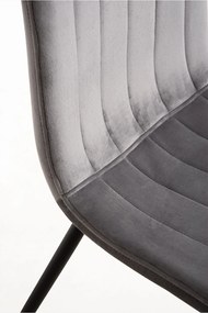 Zestaw 4 Krzese Liny Aksamitne