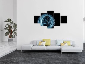 Obraz kropli lodu (125x70 cm)