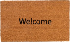 Wycieraczka kokos 45x75 cm Welcome naturalna antypoślizgowa do domu sklepu