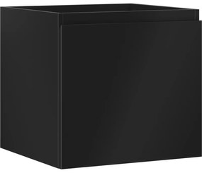 Mexen Orio szafka łazienkowa podumywalkowa 50 cm, 1 szuflada, czarna mat - 91A10-05047-1-BF71