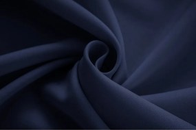 Zasłona OXFORD LIGHT 140x270 cm, ciemnoniebieska Zawieszanie: Taśma z wiązaniami