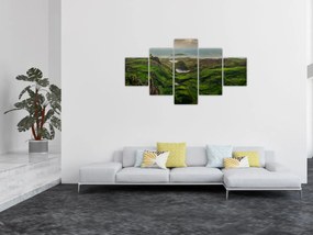 Obraz - Quiraing, Szkocja (125x70 cm)
