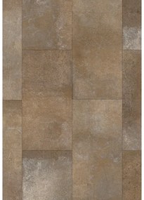 Mexen Silver Brown próbka paneli winylowych 610 x 305 mm SPC 6,5 mm, podkład IPEX 1,5 mm, 4 V-Fuga, Cegła - F1160-S