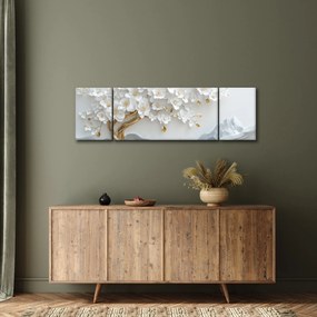 Obraz – Eleganckie drzewo życia 3D (170x50 cm)