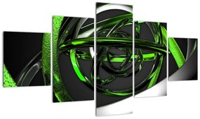 Obraz abstrakcji (125x70 cm)