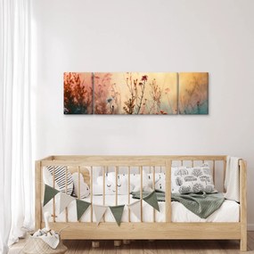 Obraz - Dzikie kwiaty (170x50 cm)