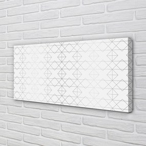 Obraz na płótnie Zarys Wielokątów