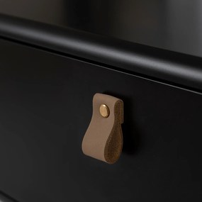 Ława do Salonu ARES 120 cm Czarna Loft