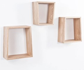 Komplet 3 półek Tomasucci Trapezio