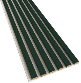 Akustyczne panele lamelowe 2 szt. butelkowa zieleń K1-K83