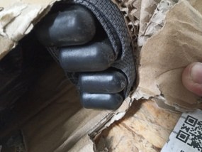 PROMOCJA Krzesła ogrodowe TAVERNO zestaw 2 szt. szare/czarne II. jakość