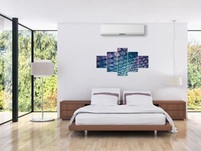 Obraz - struktura koloru (125x70 cm)