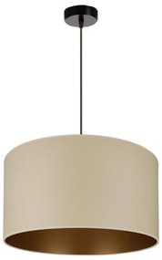 Brilagi - Lampa wisząca OREGON ROLLER VEGE 1xE27/15W/230V pr. 45 cm beżowa