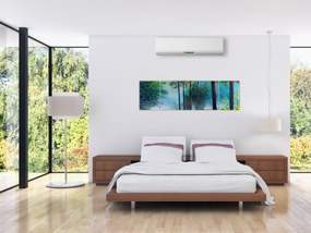 Obraz - Obraz olejny przedstawiający krajobraz (170x50 cm)