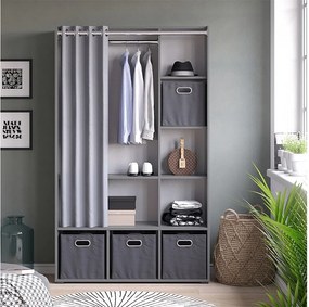 Szafa szary 38x105.8x178.1 luigi