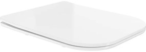 Mexen deska wolnoopadająca slim, duroplast, biała połysk - 39060100