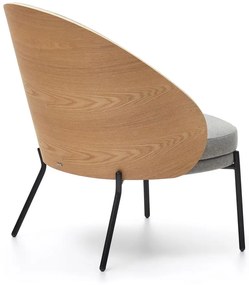 Szary fotel Eamy – Kave Home