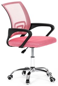 Krzesło biurowe Autronic KA-L103 PINK