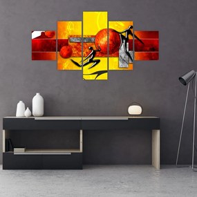 Obraz - Malarstwo ludzkości (125x70 cm)