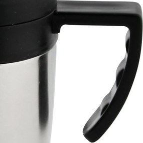 Toro Kubek termiczny ze stali nierdzewnej z plastikową pokrywką, 400 ml