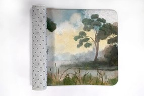 Dywanik do łazienki Dywanik do łazienki Krajobraz Rzeka