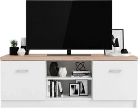 Biała stojąca szafka rtv N8-L32