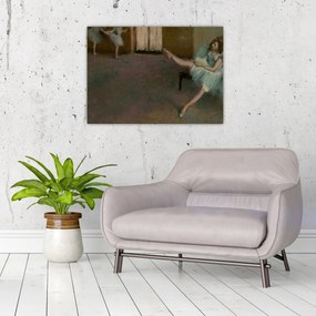 Obraz na szkle - Edgar Degas, Before the Ballet, reprodukcje (70x50 cm)
