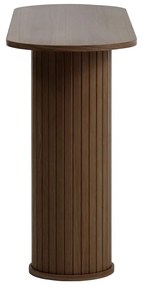 Brązowa konsola 40x130 cm Nola – Unique Furniture