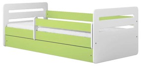 Łóżko dziecięce TOMI 180x80 zielone KOCOT KIDS