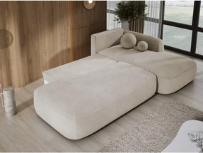 Narożnik BABU z funkcją spania układ L Prawy Tkanina CLOUD 03