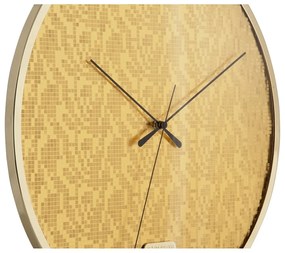 Karlsson 6005GD designerski zegar ścienny złoty, średnica 40 cm