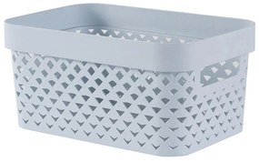 Jasnoniebieski plastikowy pojemnik 26x17,5x12 cm Pure – Curver