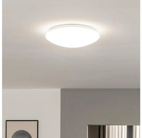 Eglo 33219 - Lampa sufitowa LED RGB GIRON-C LED/17W/230V śr. 30 cm biała