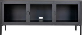 Stojak pod Telewizor Brisbane, Czarny, 40x130x55 cm, Kendra Home