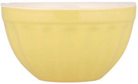 Żółta miska ceramiczna na musli MYNTE LEMONADE
